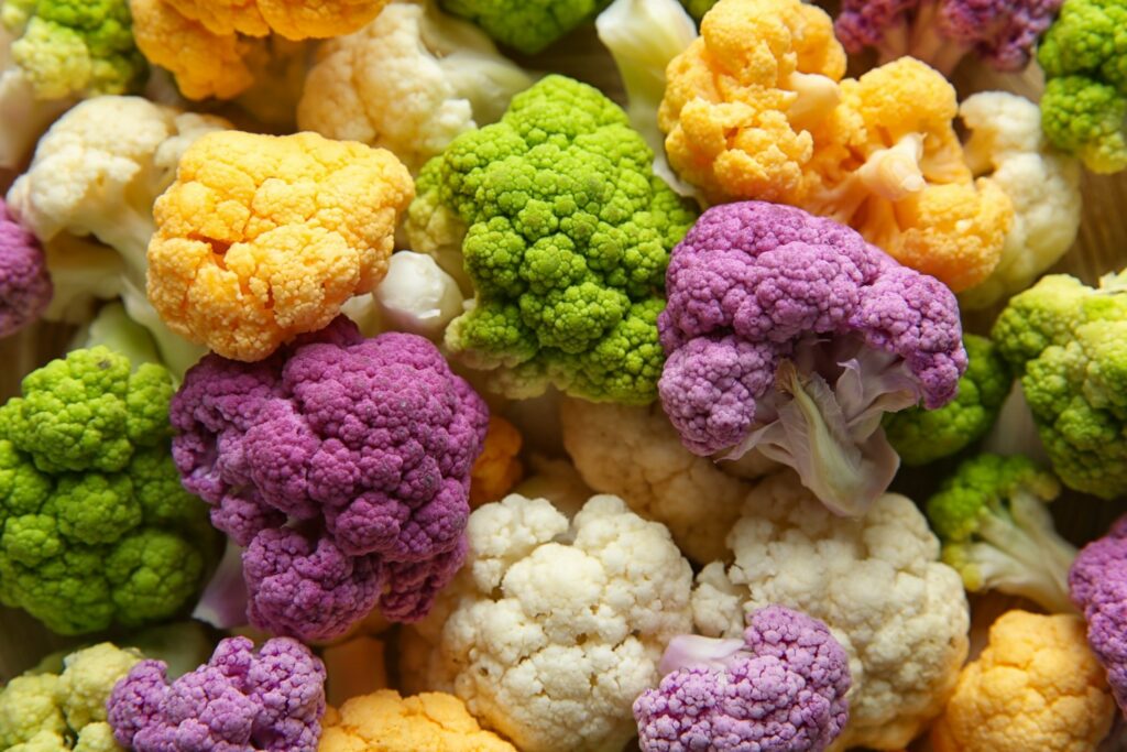 bunter Blumenkohl