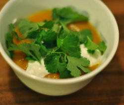 Suppe Mit Koriander