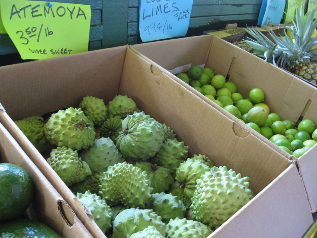Atemoya auf lokalem Markt
