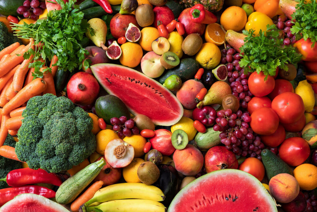 Obst- und Gemüsesorten