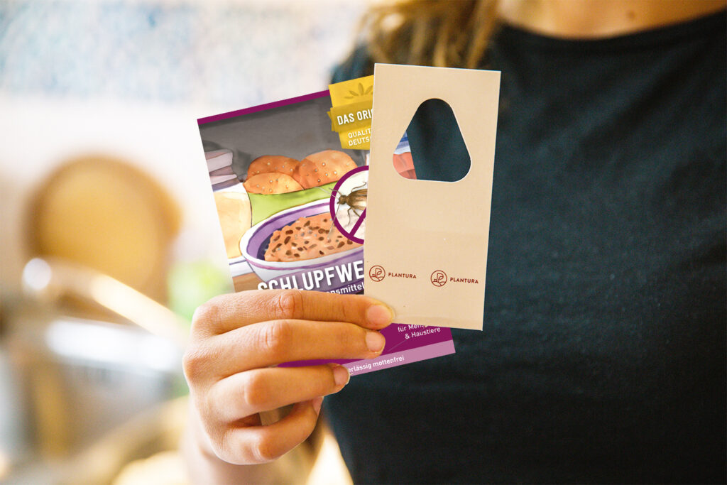 Plantura Schlupfwespen gegen Lebensmittelmotten