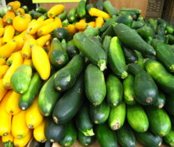 Zucchini Gelb Und Grün