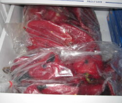 Paprika einfrieren
