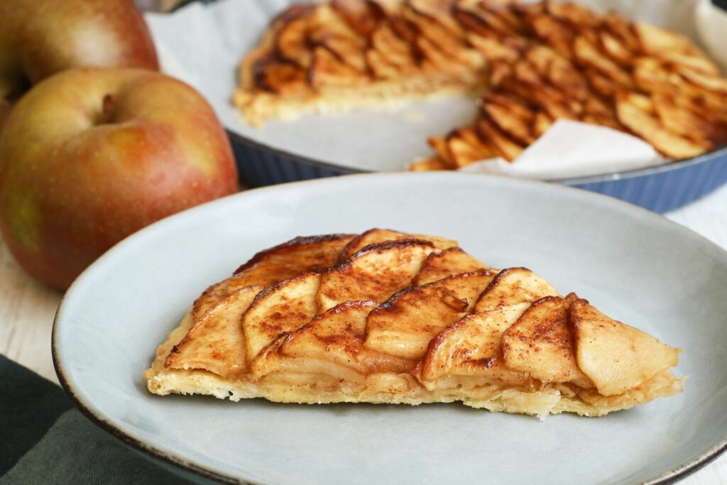 gebackener Apfelkuchen