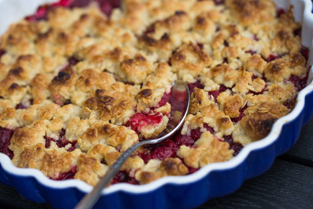 Tayberry Crumble
