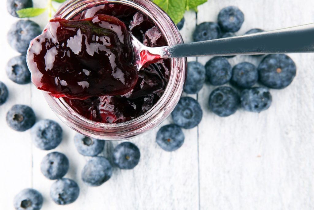 Blaubeermarmelade