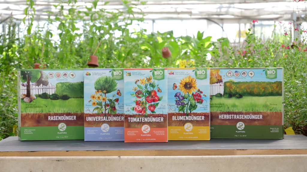 Plantura Bio-Dünger Produktreihe
