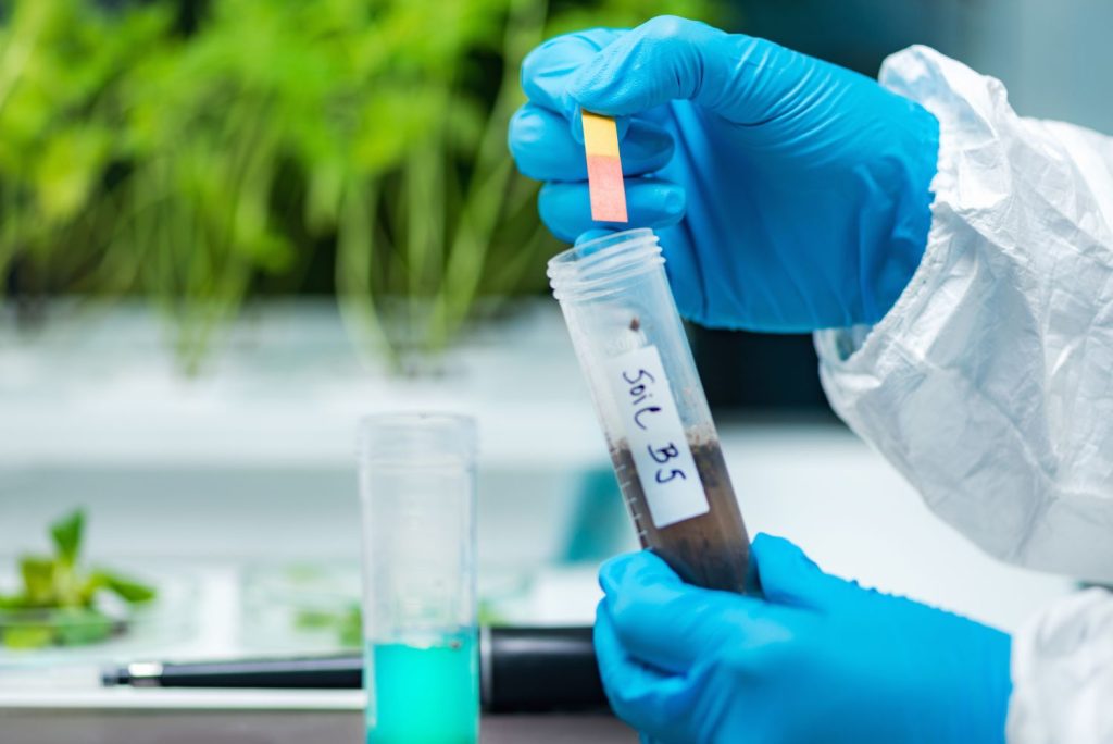 Ph Test im Labor