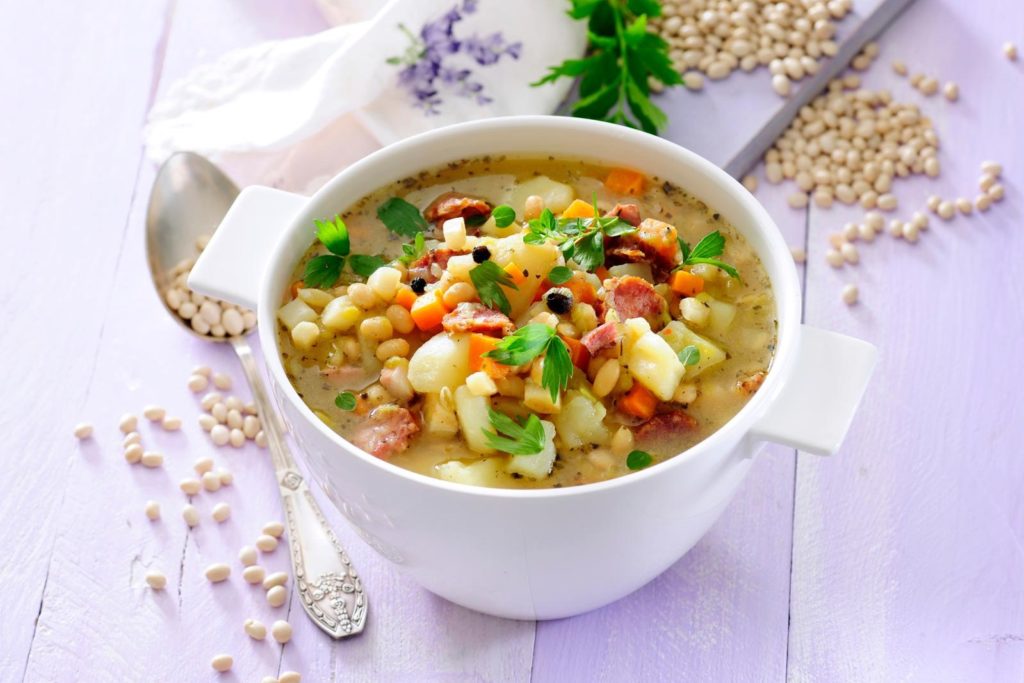 Bohnensuppe