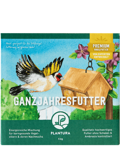 Plantura Ganzjahresfutter für Wildvögel