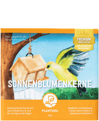 Plantura Sonnenblumenkerne für Wildvögel