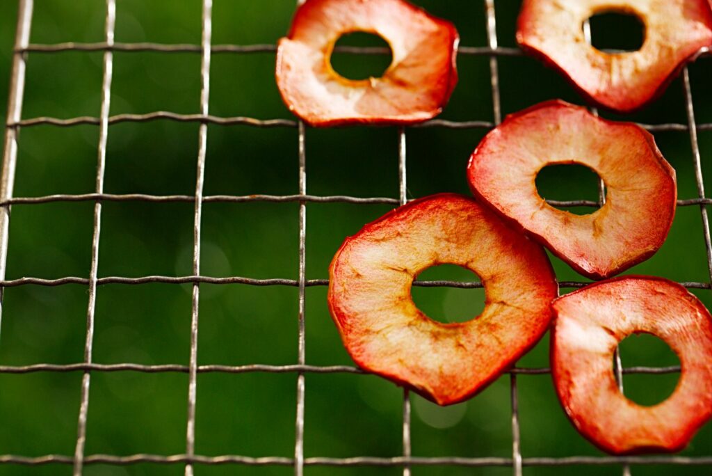 zubereiteter Redlove-Apfel