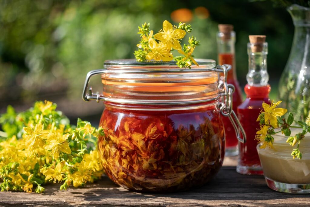 johanniskraut Öl und Anwendung
