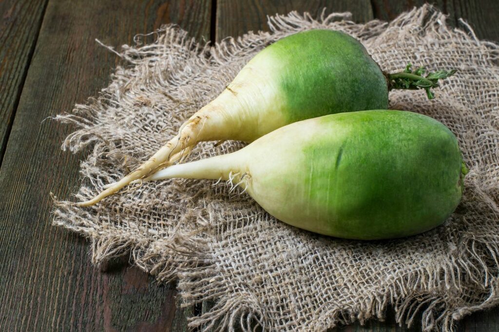 Grüner Rettich