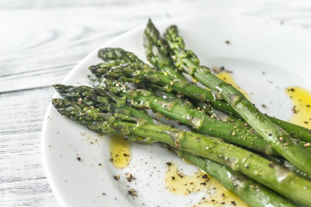 gesunder Spargel