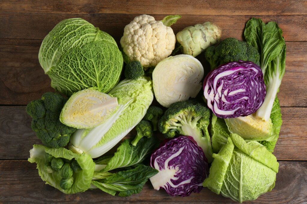 Gemüse mit viel Ballaststoffen