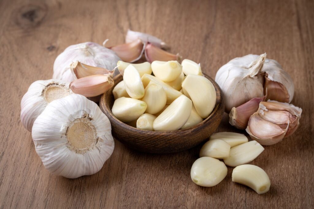 Knoblauch als ein natürliches Antibiotikum